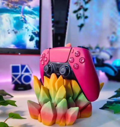 Crystal Controller Stand - Compatibile con PS5, PS4 e XBOX
