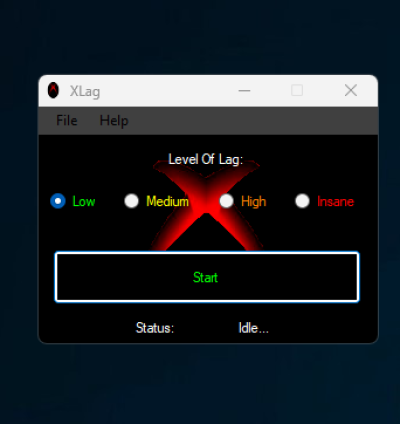 X-Lag Network Delay Simulator | Customizable Lag Switch for Gaming & Testing