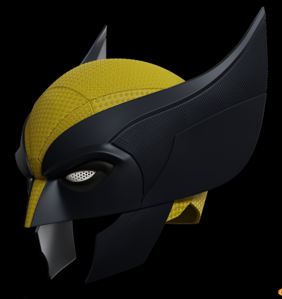 Wolverine Helmet 3D Model | Printable Cosplay Mask STL File