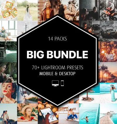 Big Bundle 70+Lightroom Presets Bundle Mobile and Desktop Adobe Lightroom | Blogger | Photo Edit Filters | Free Updates | XMP DNG.SALE!!