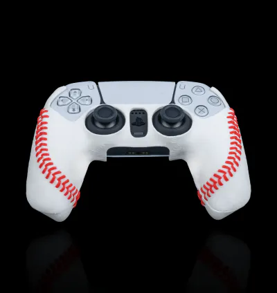 PS5 Baseball Stitch Controller Shell STL – Custom DualSense Grip Design
