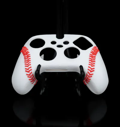 Xbox Baseball Stitch Controller Shell STL – Custom Grip Design