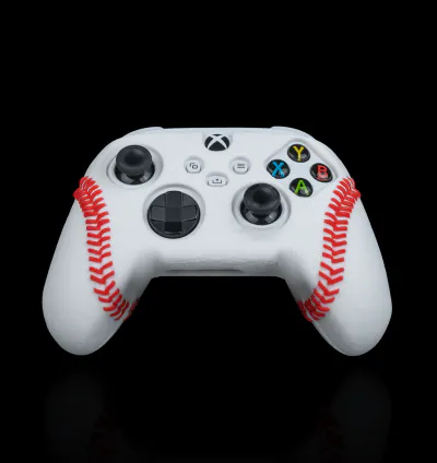 Xbox Baseball Stitch Controller Shell STL – Custom Grip Design