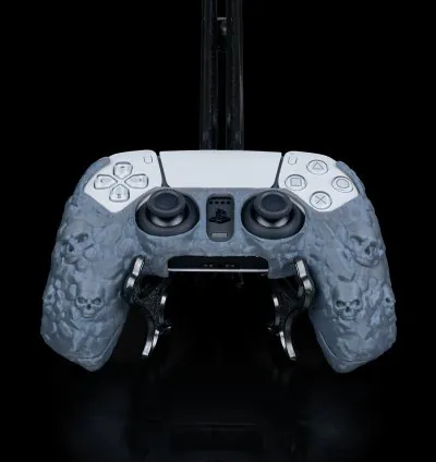 PS5 Skull Controller Shell STL – Dark Horror DualSense Design