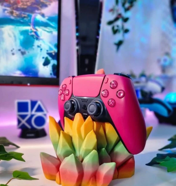 Crystal Controller Stand - Compatibile con PS5, PS4 e XBOX
