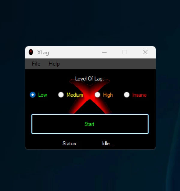 X-Lag Network Delay Simulator | Customizable Lag Switch for Gaming & Testing