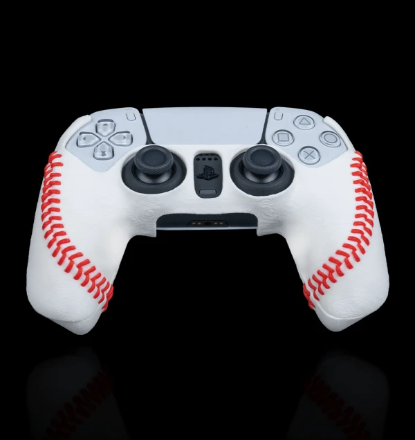 PS5 Baseball Stitch Controller Shell STL – Custom DualSense Grip Design
