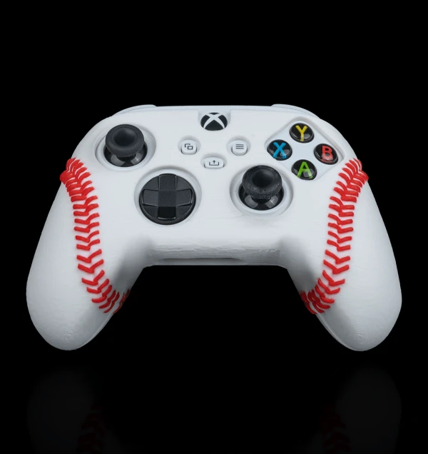 Xbox Baseball Stitch Controller Shell STL – Custom Grip Design