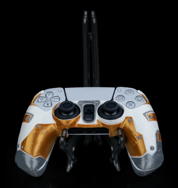 PS5 Futuristic Armor Controller Shell STL – Sci-Fi DualSense Design
