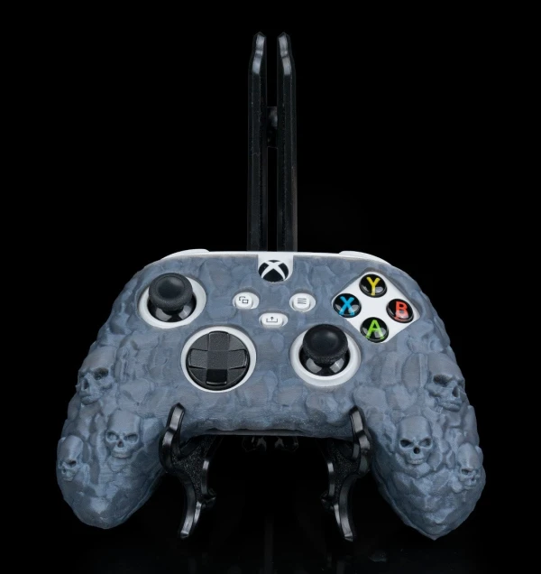 Xbox Skull Controller Shell STL – Dark Horror Design