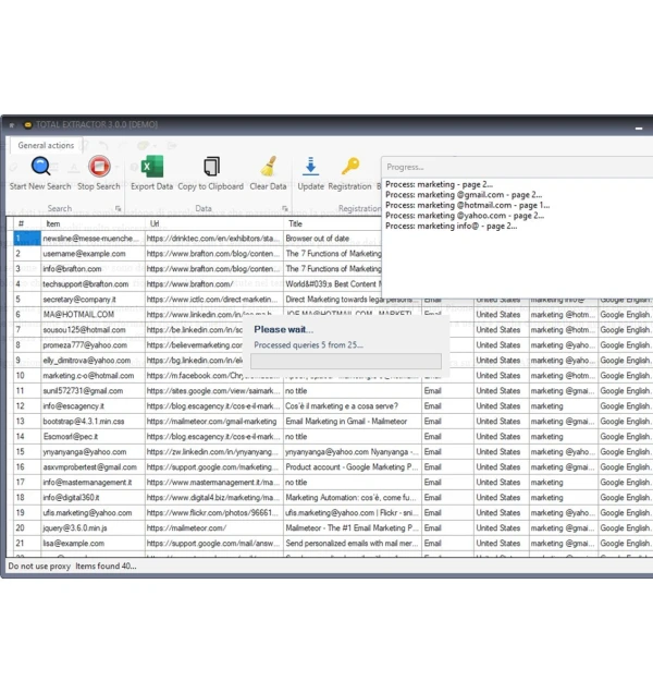 Total Extractor PRO – Email & Phone Number Extractor for Leads, Marketing & Business Research